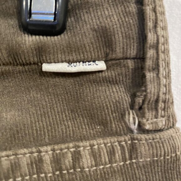 Mother High Waisted Looker Ankle Chew Corduroy Jeans in Taupe Size 26 - Picture 6 of 15